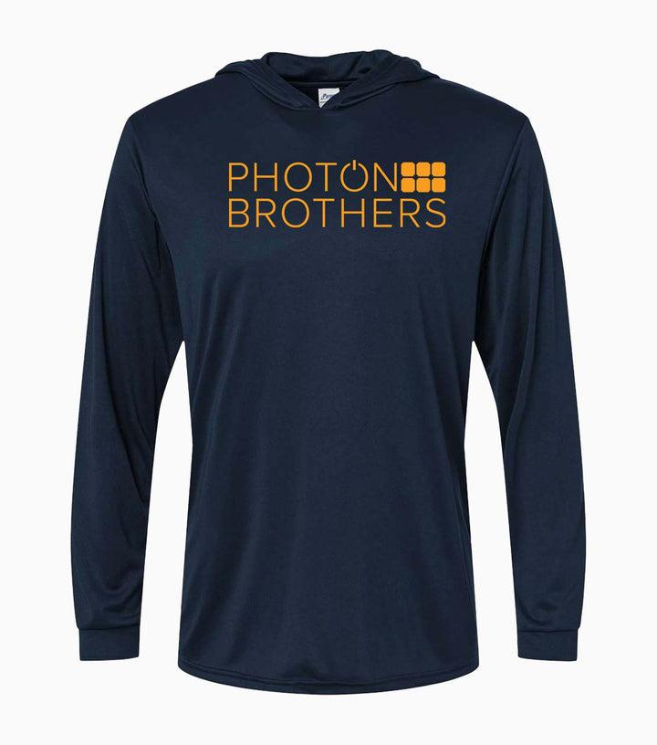Unisex Bahama Performance Hooded Long Sleeve T-Shirt