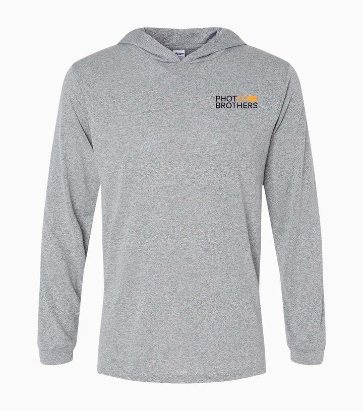 Unisex Bahama Performance Hooded Long Sleeve T-Shirt