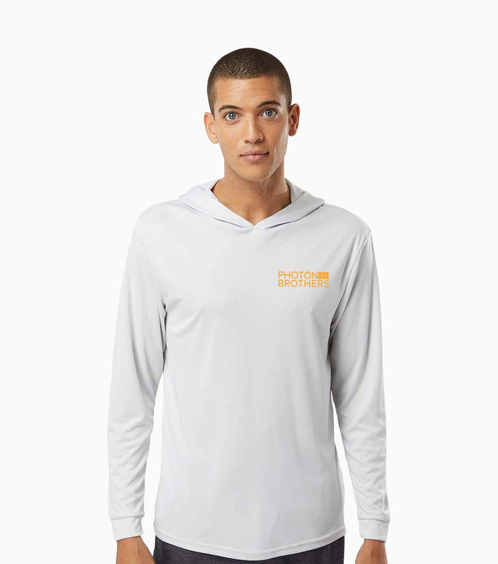 Unisex Bahama Performance Hooded Long Sleeve T-Shirt