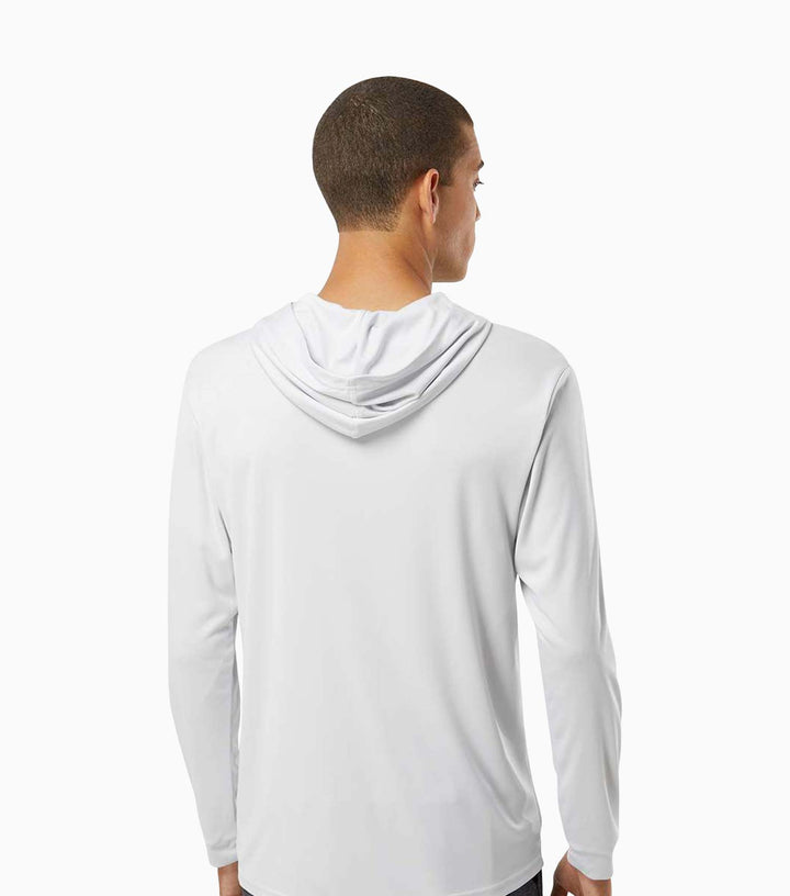 Unisex Bahama Performance Hooded Long Sleeve T-Shirt