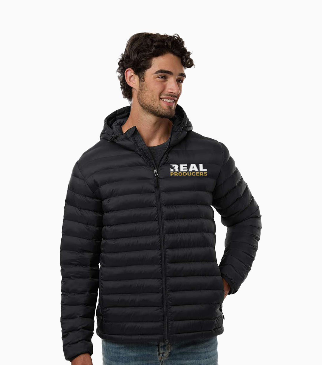 Lightweight Poly-filled Hooded Puffer Jacket