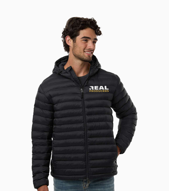 Lightweight Poly-filled Hooded Puffer Jacket