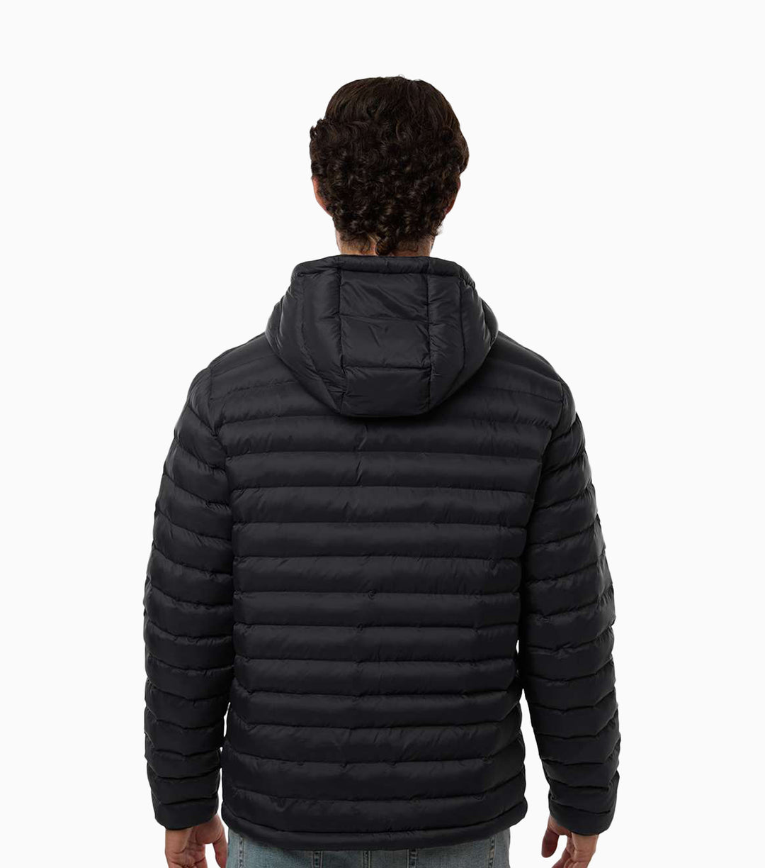 Lightweight Poly-filled Hooded Puffer Jacket
