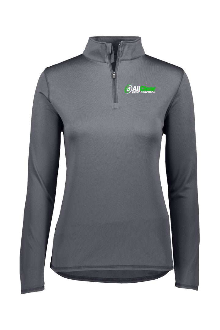 Ladies Attain Wicking 1/4 Zip Pullover