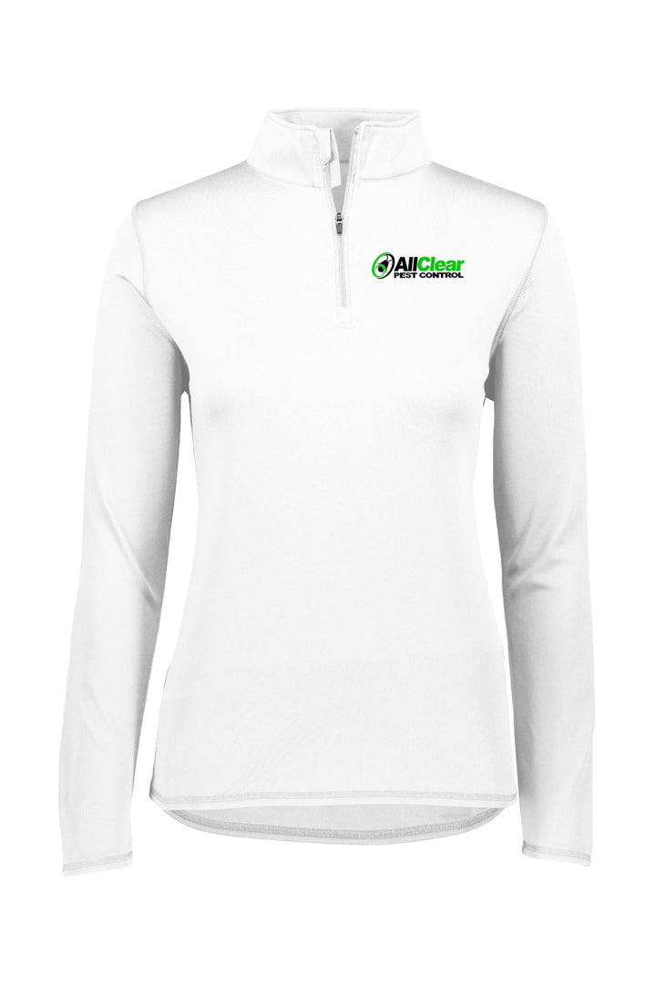 Ladies Attain Wicking 1/4 Zip Pullover