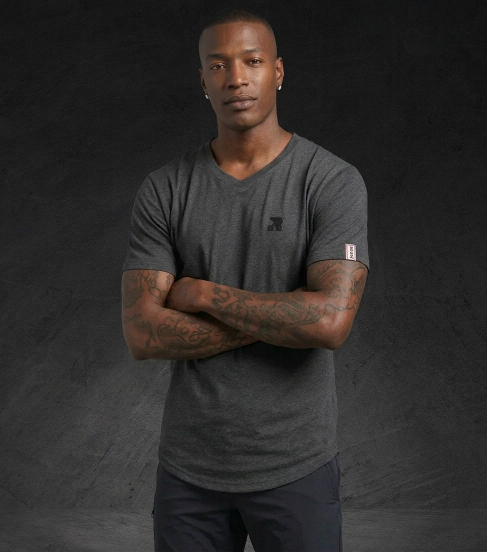 Drop-Cut V-Neck: LUX