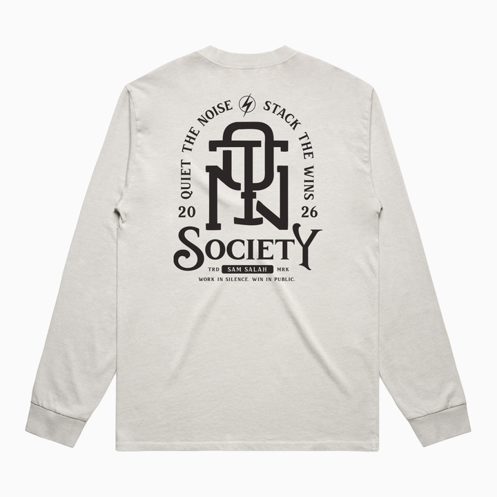 QUIET THE NOISE SOCIETY · LONG SLEEVE