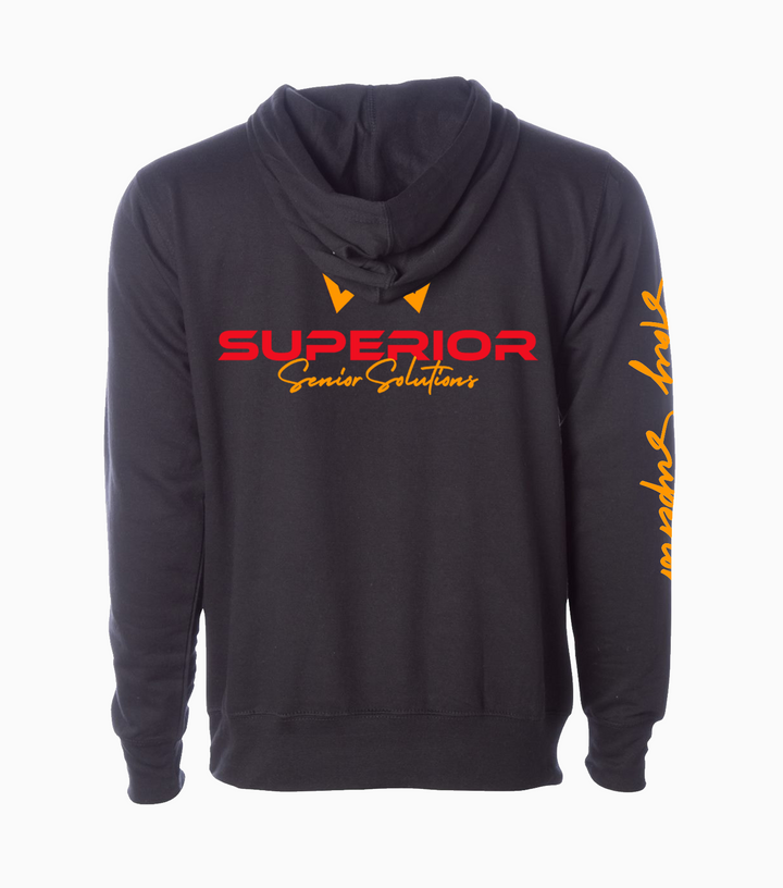 Unisex Midweight Hooded Sweatshirt