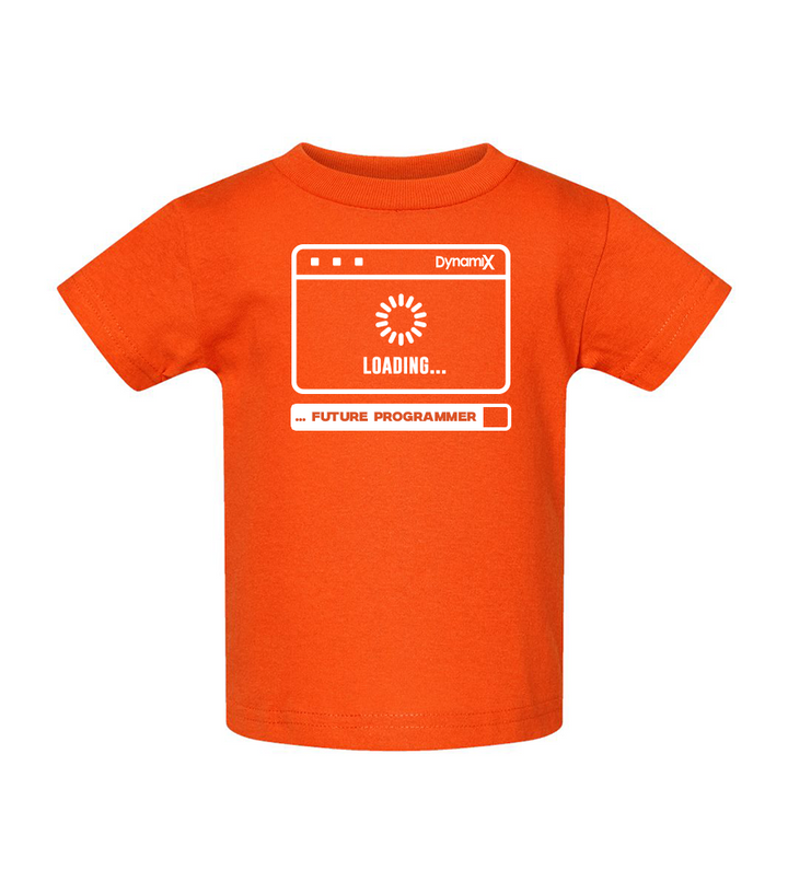 Infant Cotton Jersey Tee " Loading"