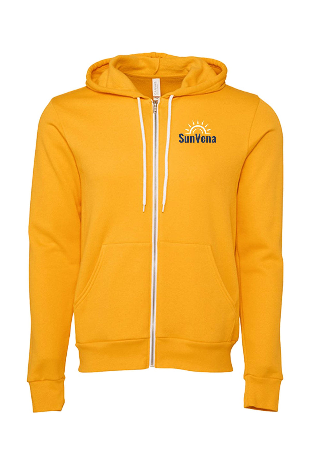 Unisex Sponge Fleece Full-Zip Hoodie