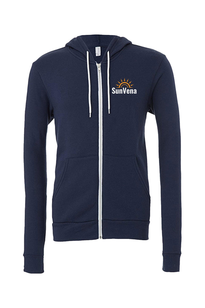 Unisex Sponge Fleece Full-Zip Hoodie