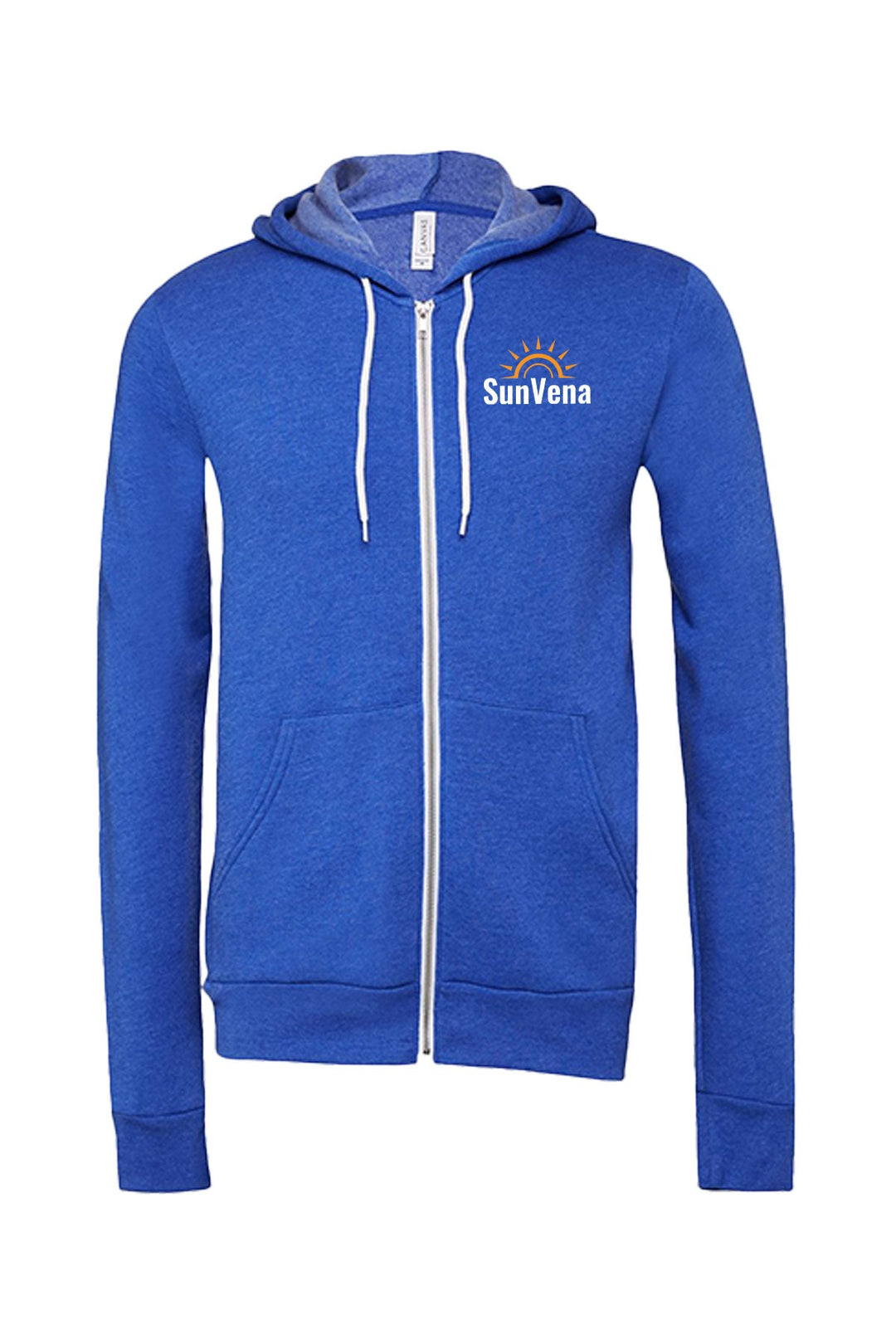 Unisex Sponge Fleece Full-Zip Hoodie