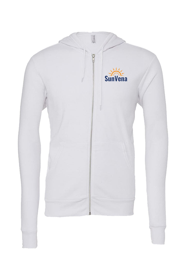 Unisex Sponge Fleece Full-Zip Hoodie