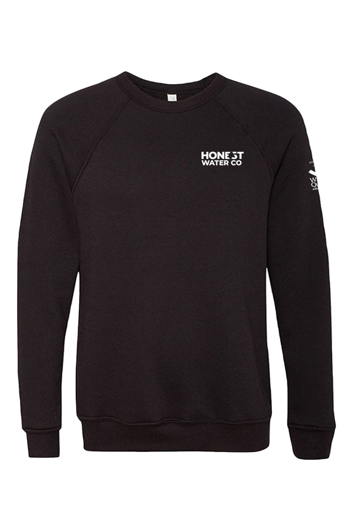 Unisex Sponge Fleece Raglan Crewneck Sweatshirt