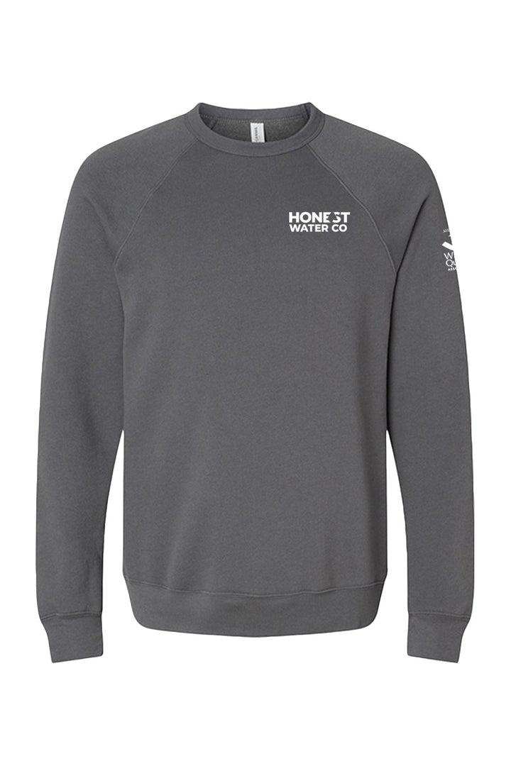 Unisex Sponge Fleece Raglan Crewneck Sweatshirt