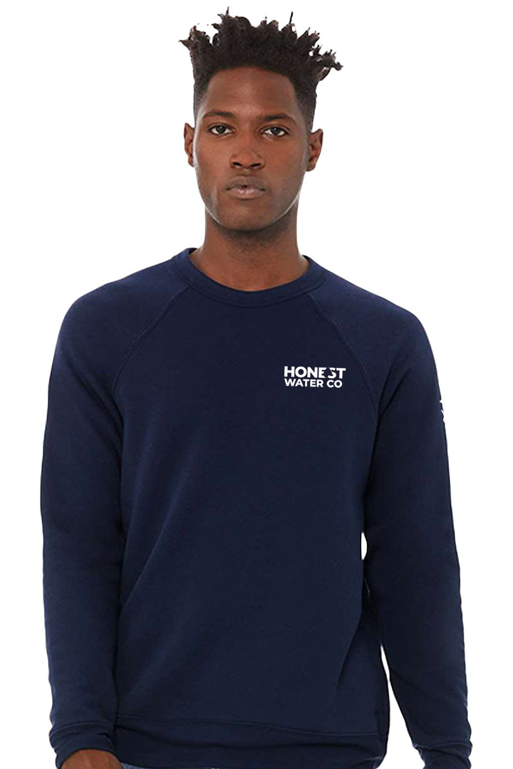 Unisex Sponge Fleece Raglan Crewneck Sweatshirt