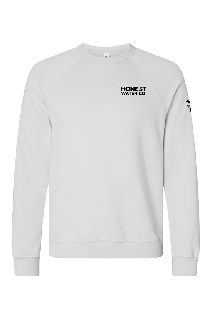 Unisex Sponge Fleece Raglan Crewneck Sweatshirt