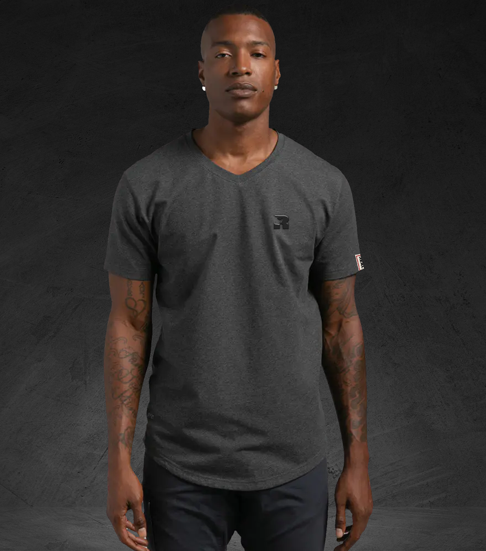Drop-Cut V-Neck: LUX