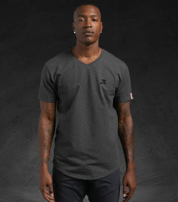 Drop-Cut V-Neck: LUX