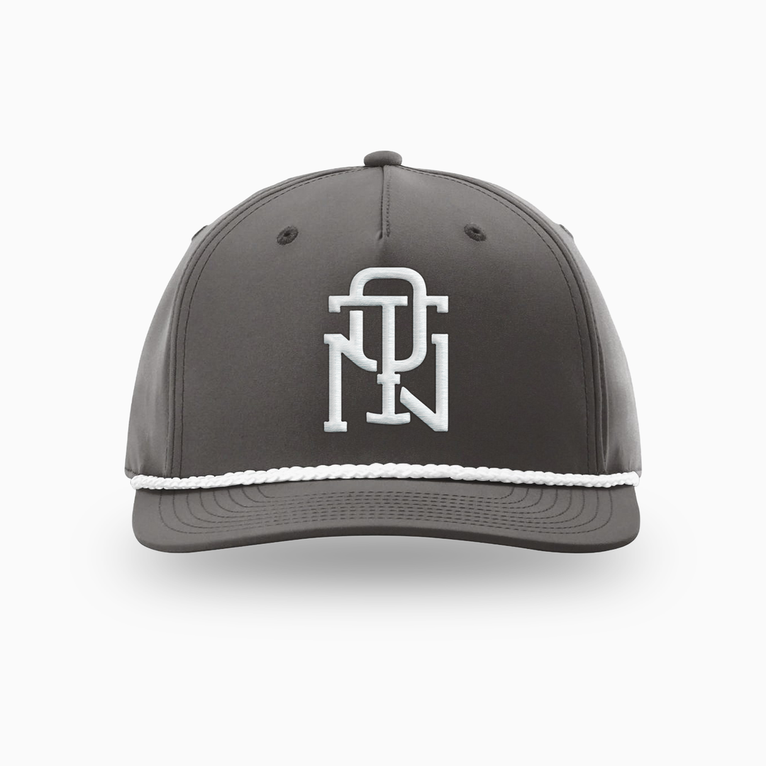 QUIET THE NOISE · STACK THE WINS ROPE CAP