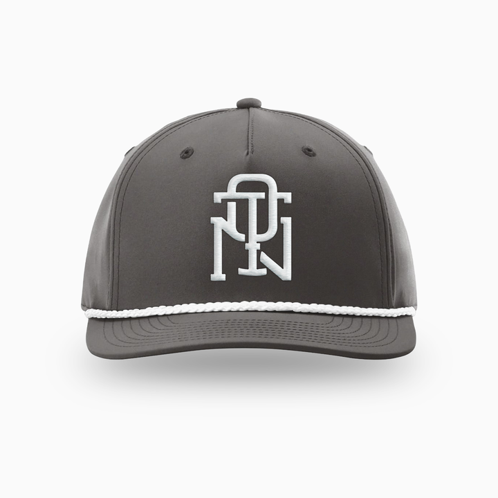 QUIET THE NOISE · STACK THE WINS ROPE CAP