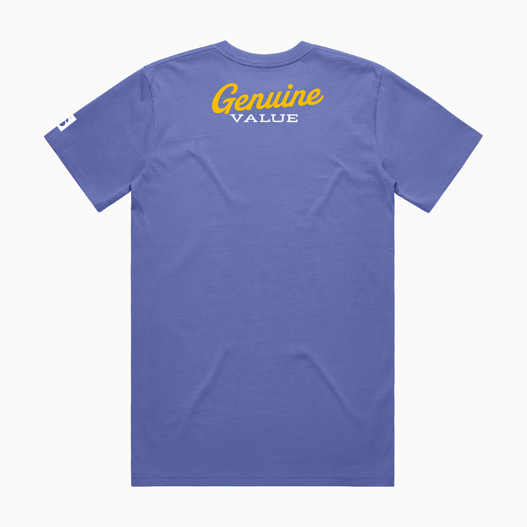 GENUINE VALUE · MANIFEST GREATNESS TEE