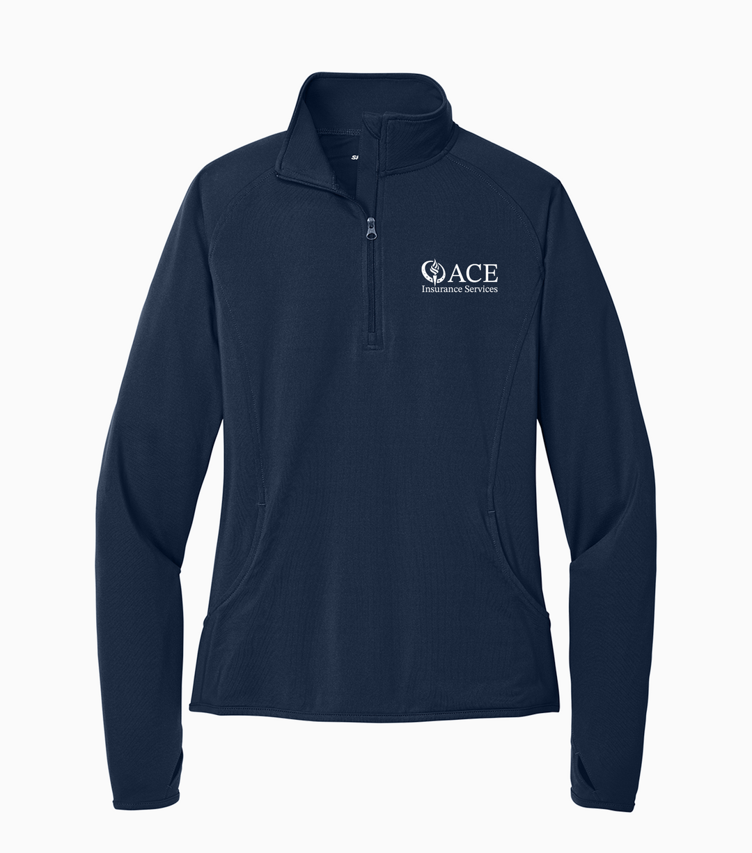 Ladies Sport-Wick Stretch 1/4-Zip Pullover
