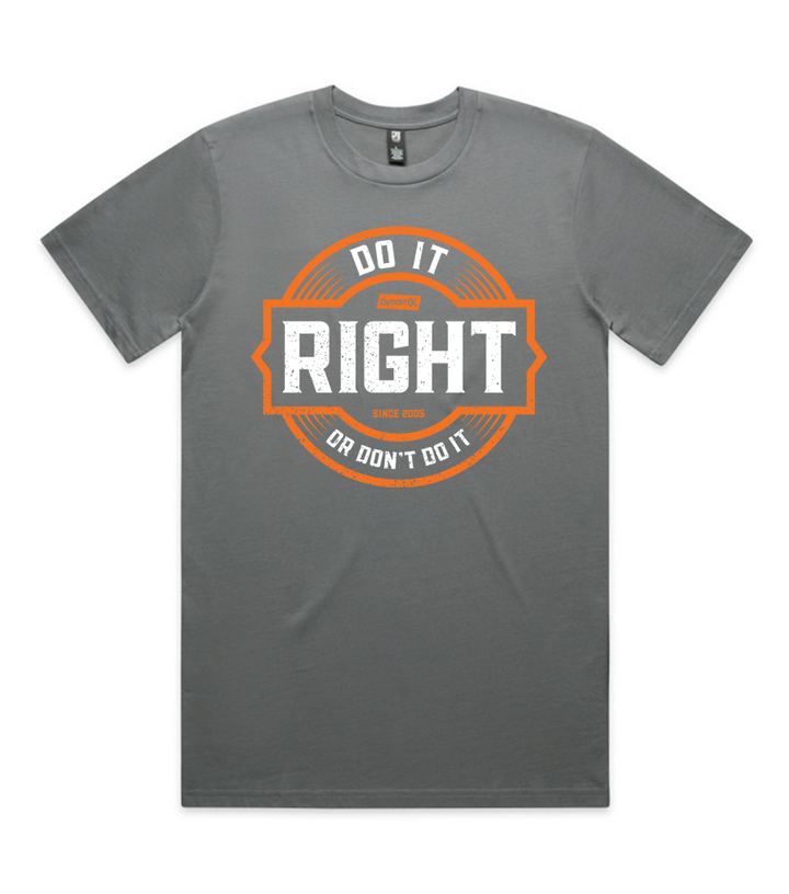 Classic Tee "Do It Right 3"