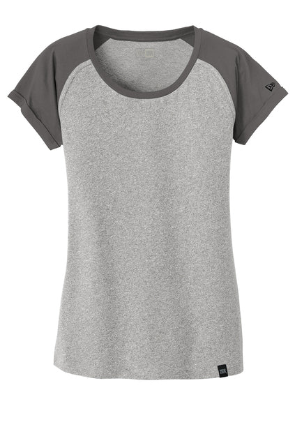 Ladies Heritage Blend Varsity Tee