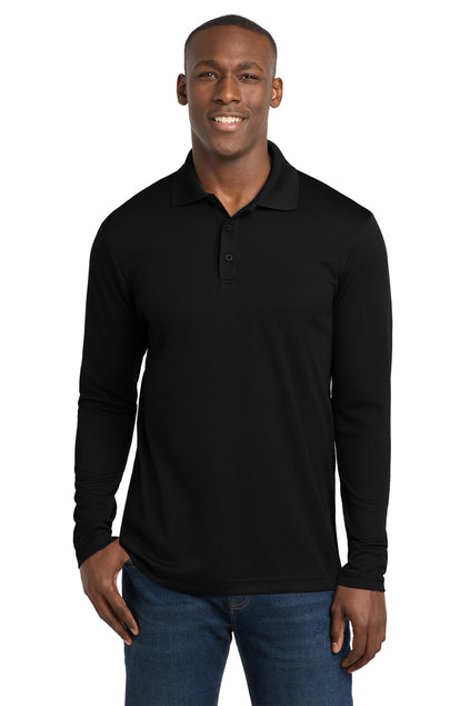PosiCharge RacerMesh Long Sleeve Polo