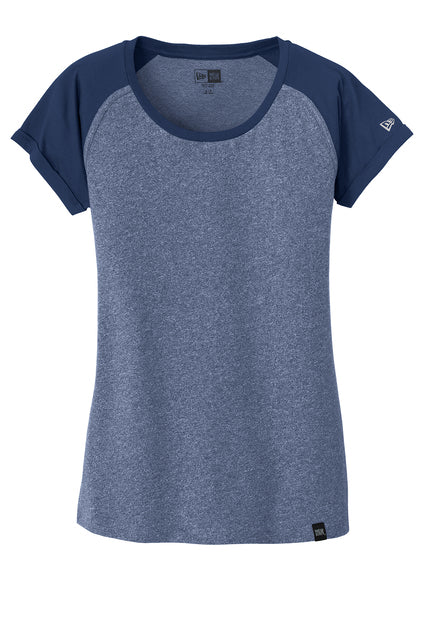 Ladies Heritage Blend Varsity Tee