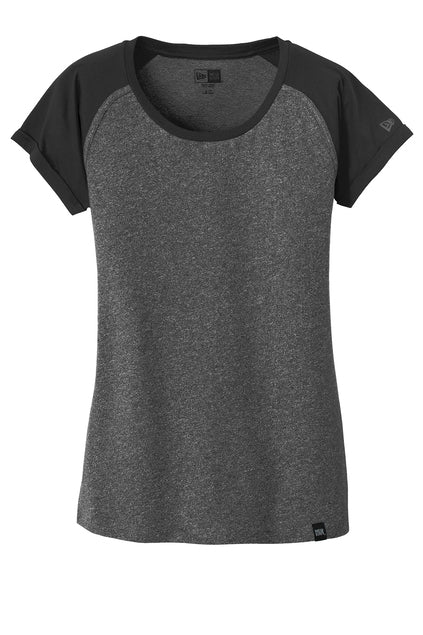 Ladies Heritage Blend Varsity Tee