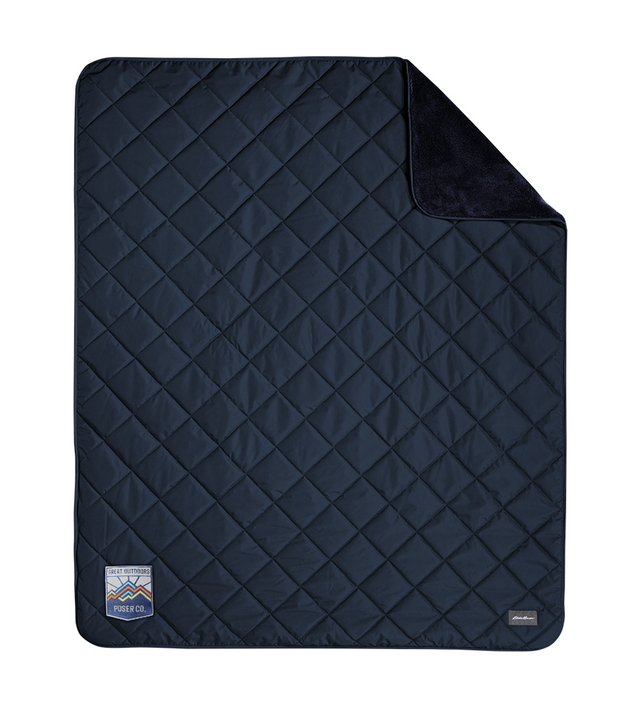 Quilted Insulated Fleece Blanket