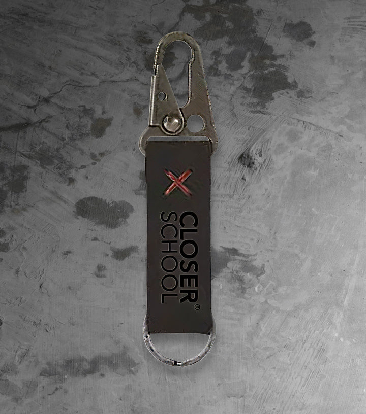 Busker Leather Keychain