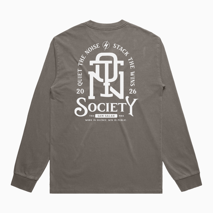 QUIET THE NOISE SOCIETY · LONG SLEEVE