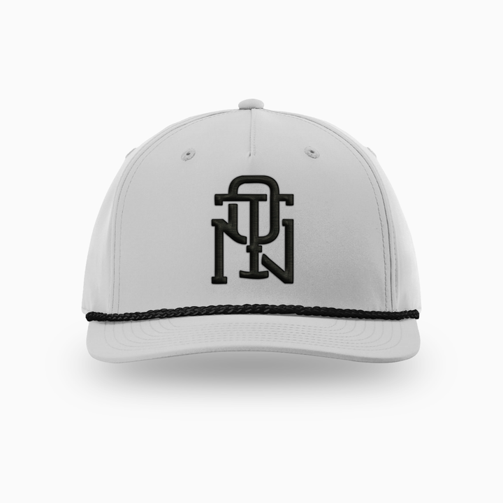 QUIET THE NOISE · STACK THE WINS ROPE CAP