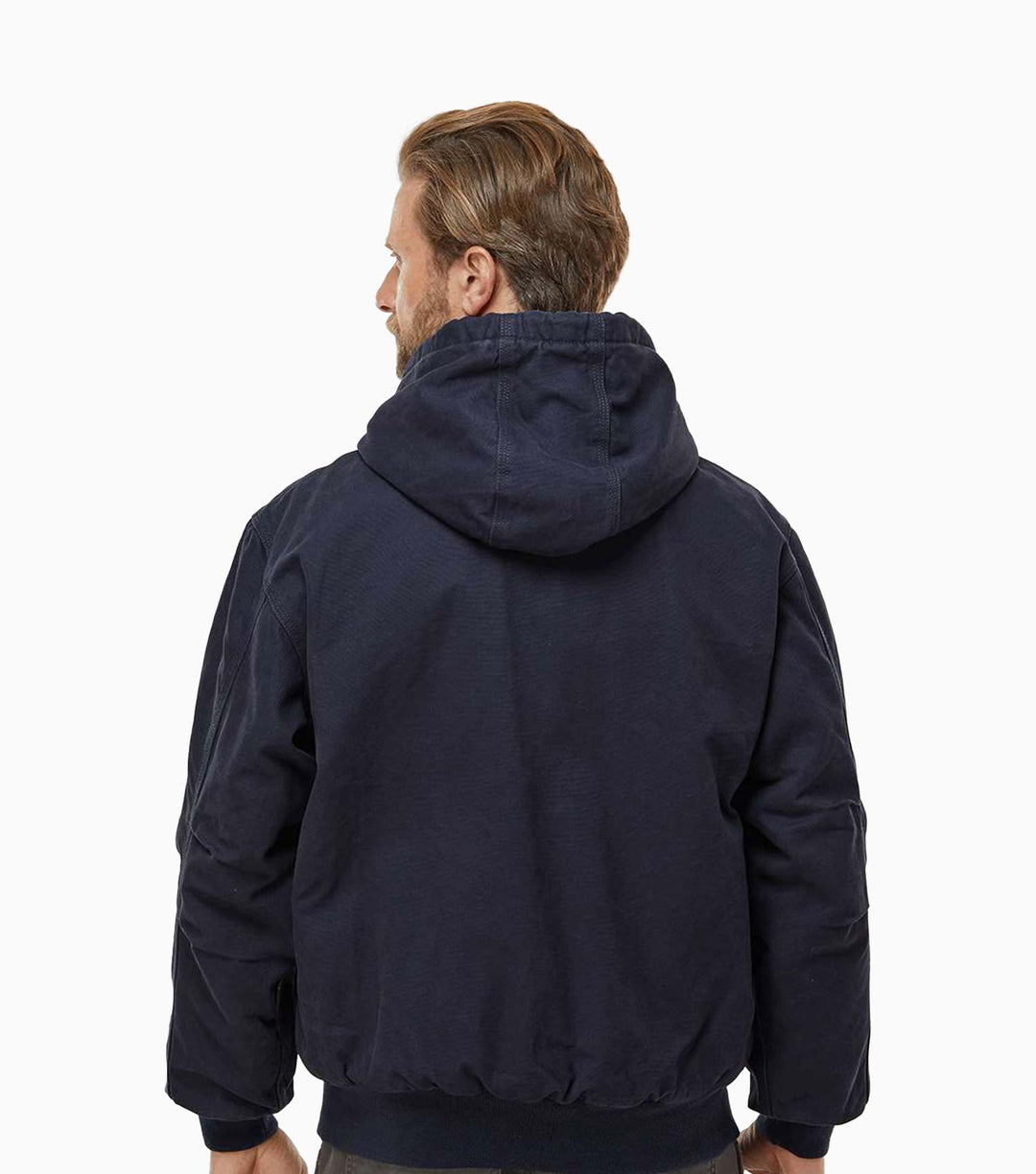 Cheyenne Boulder Cloth Hooded Jacket with Tricot Quilt Lining