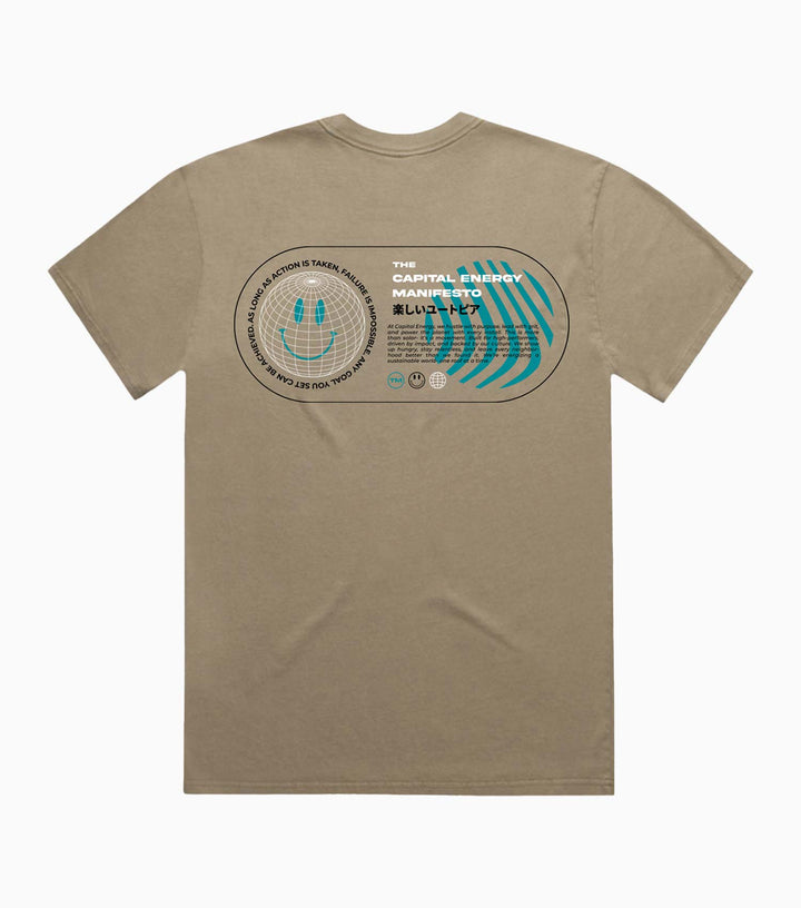 CPTL MANIFESTO FADED T