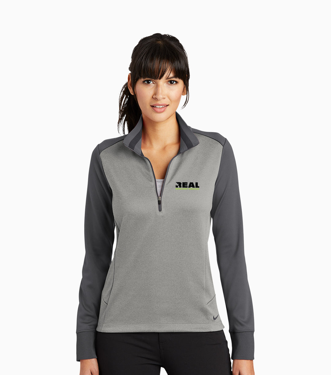 Ladies Dri-FIT 1/2-Zip Cover-Up