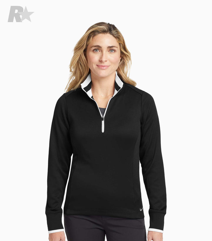 Ladies Dri-FIT 1/2-Zip Cover-Up