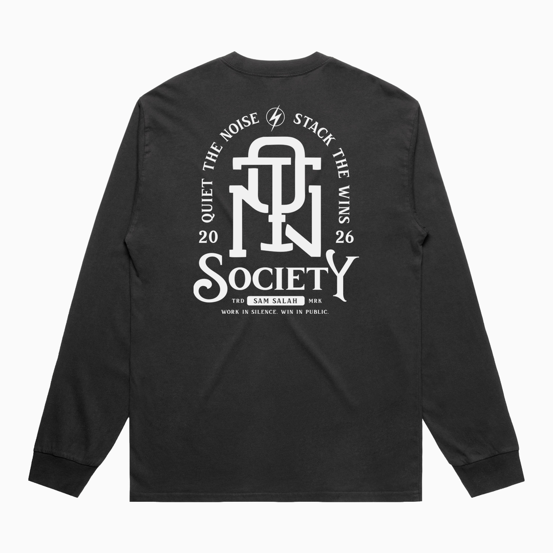 QUIET THE NOISE SOCIETY · LONG SLEEVE