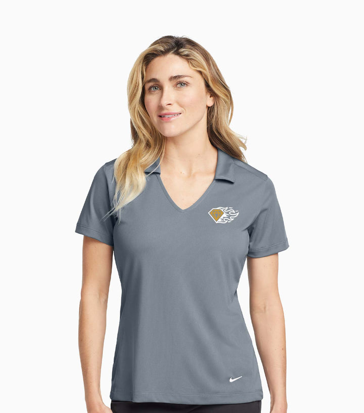 Ladies Dri-FIT Vertical Mesh Polo