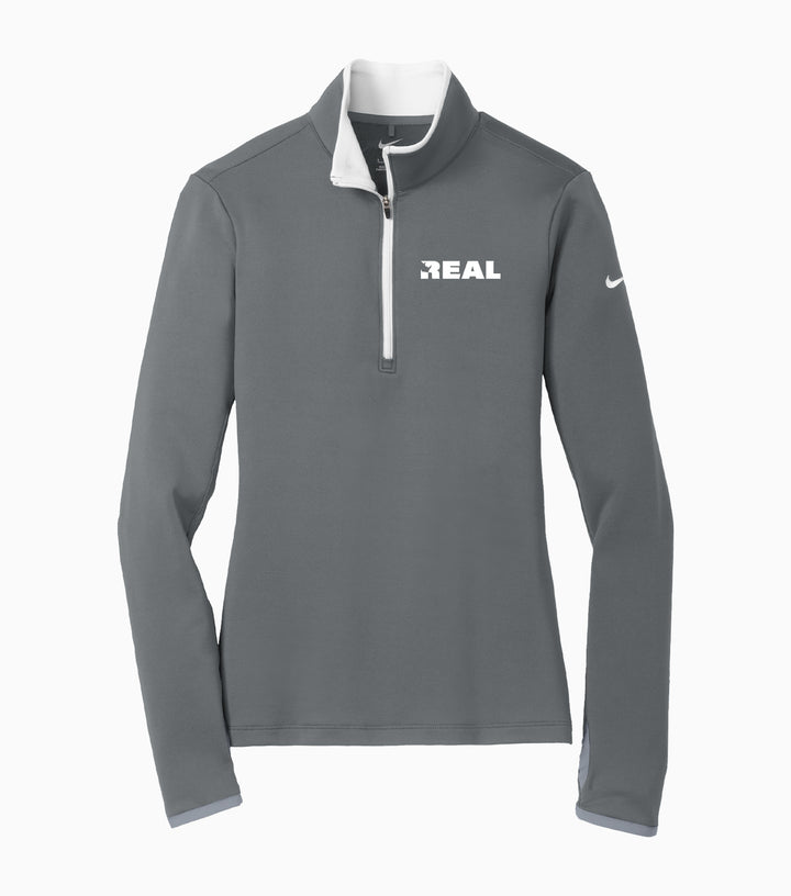 Ladies Dri-FIT Stretch 1/2-Zip Cover-Up