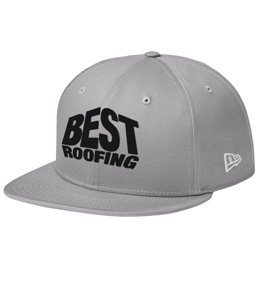 Flat Bill Snapback Cap