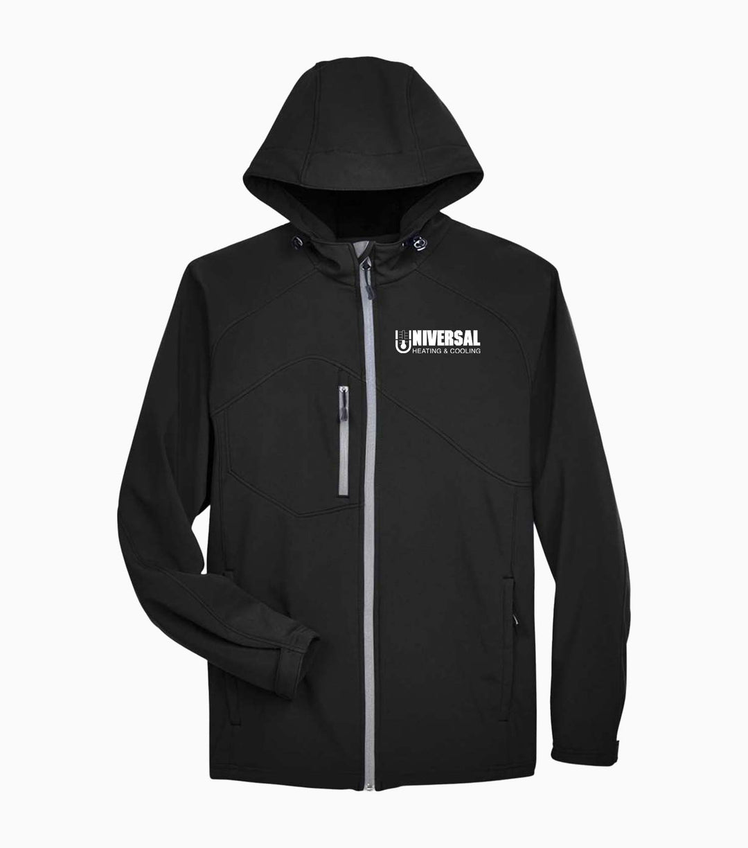 Prospect Two-Layer Fleece Bonded Soft Shell Hooded Jacket