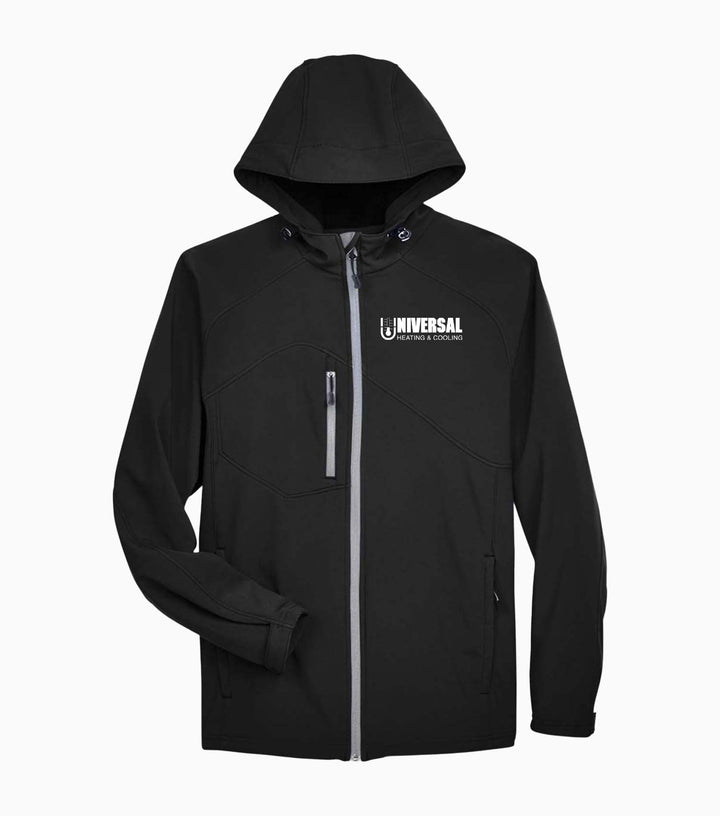 Prospect Two-Layer Fleece Bonded Soft Shell Hooded Jacket