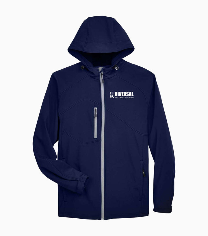 Prospect Two-Layer Fleece Bonded Soft Shell Hooded Jacket