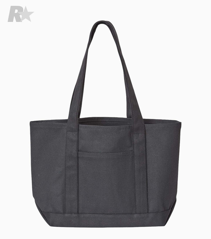 Windward Large Cotton Canvas Classic Resort Tote