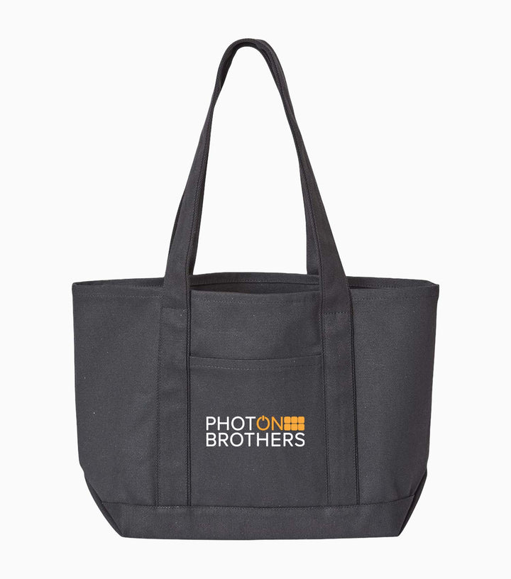 Windward Large Cotton Canvas Classic Resort Tote