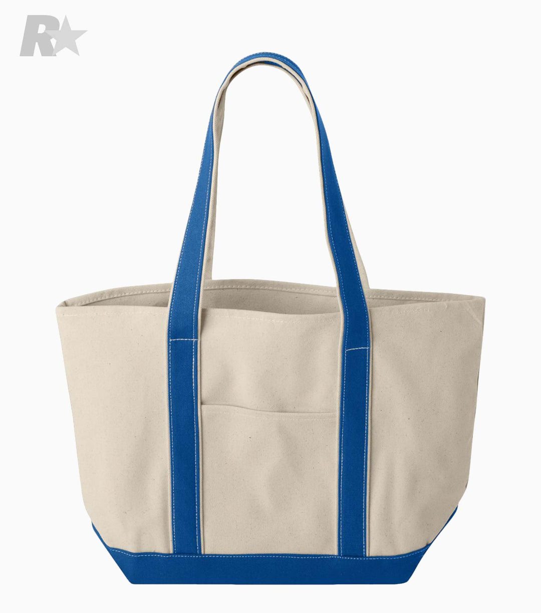 Windward Large Cotton Canvas Classic Resort Tote
